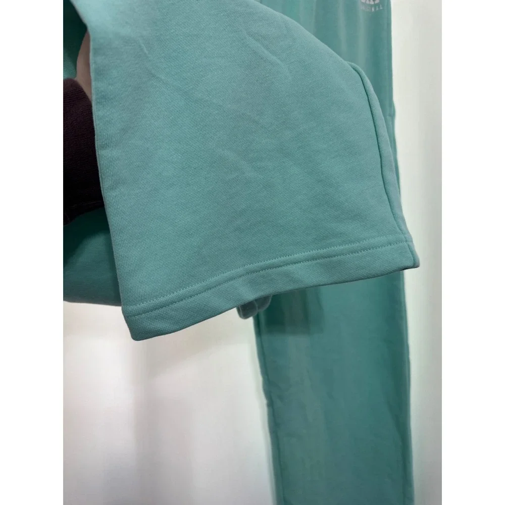Gap Kids Girls Wide Leg Pants Mint Green Fleece Sweatpants XL 14 16 NWT